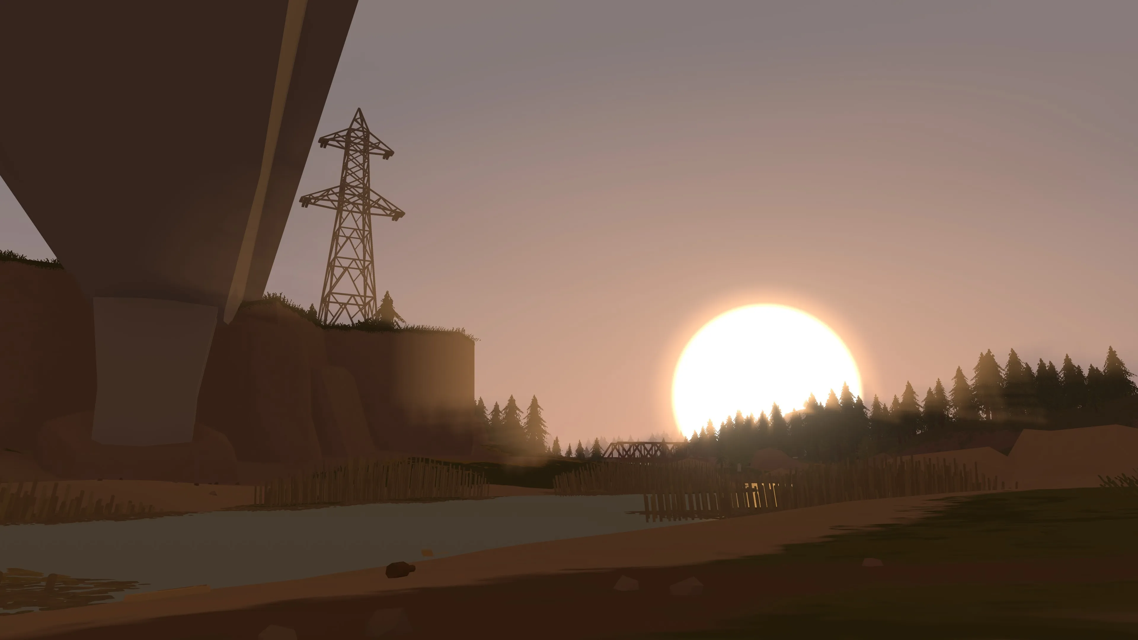 Unturned vehicle and roadside scene